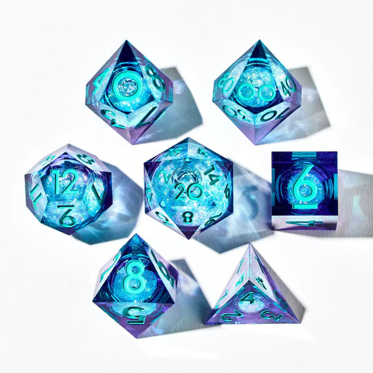 Into the Feywild 7-Piece Liquid Core Dice Set (Pre-Order)