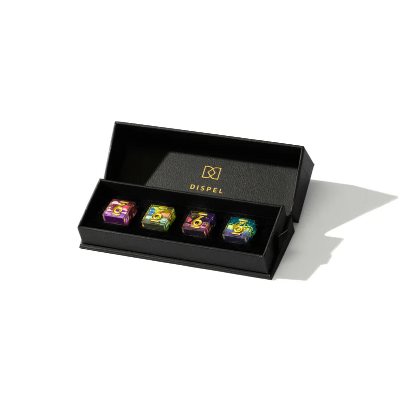 Japan 4-Piece D4 Iconic Dice Set