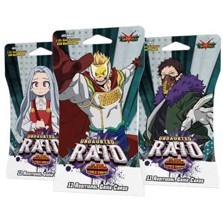 My Hero Academia CCG: Series 5: Undaunted Raid - Hanging Booster Pack