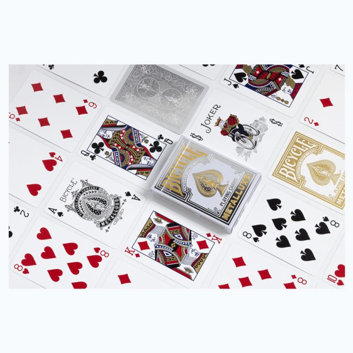 Metalluxe Silver Playing Cards (Pre-Order)