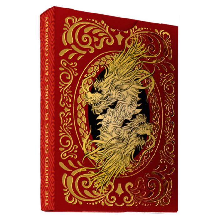 Red Dragon Playing Cards