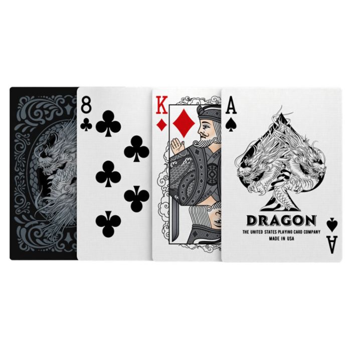 Black Dragon Playing Cards