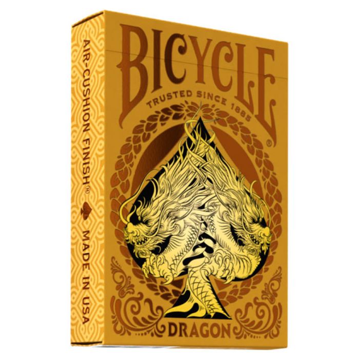 Gold Dragon Playing Cards