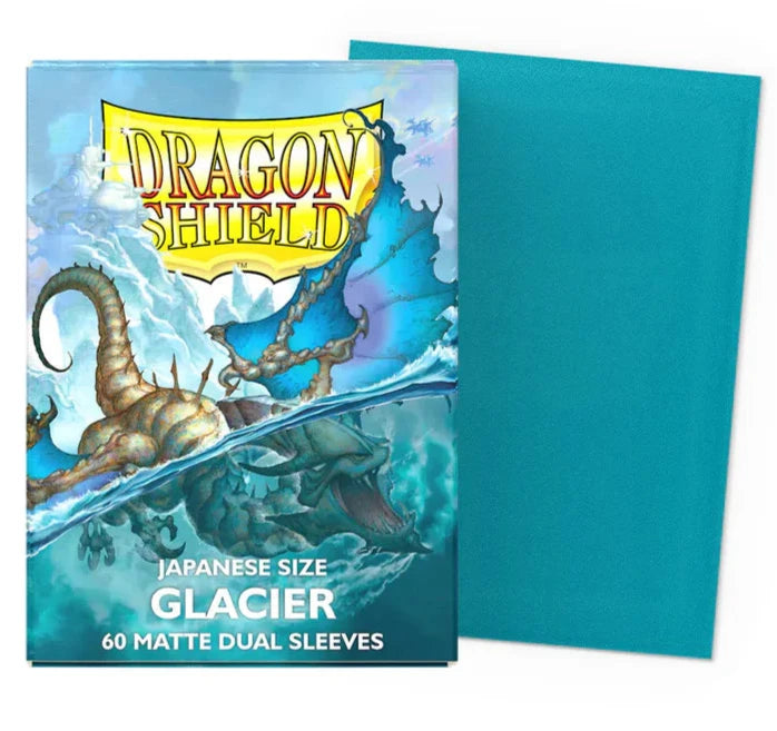 Dragon Shield Japanese Size 60ct Dual Matte Sleeves: Glacier