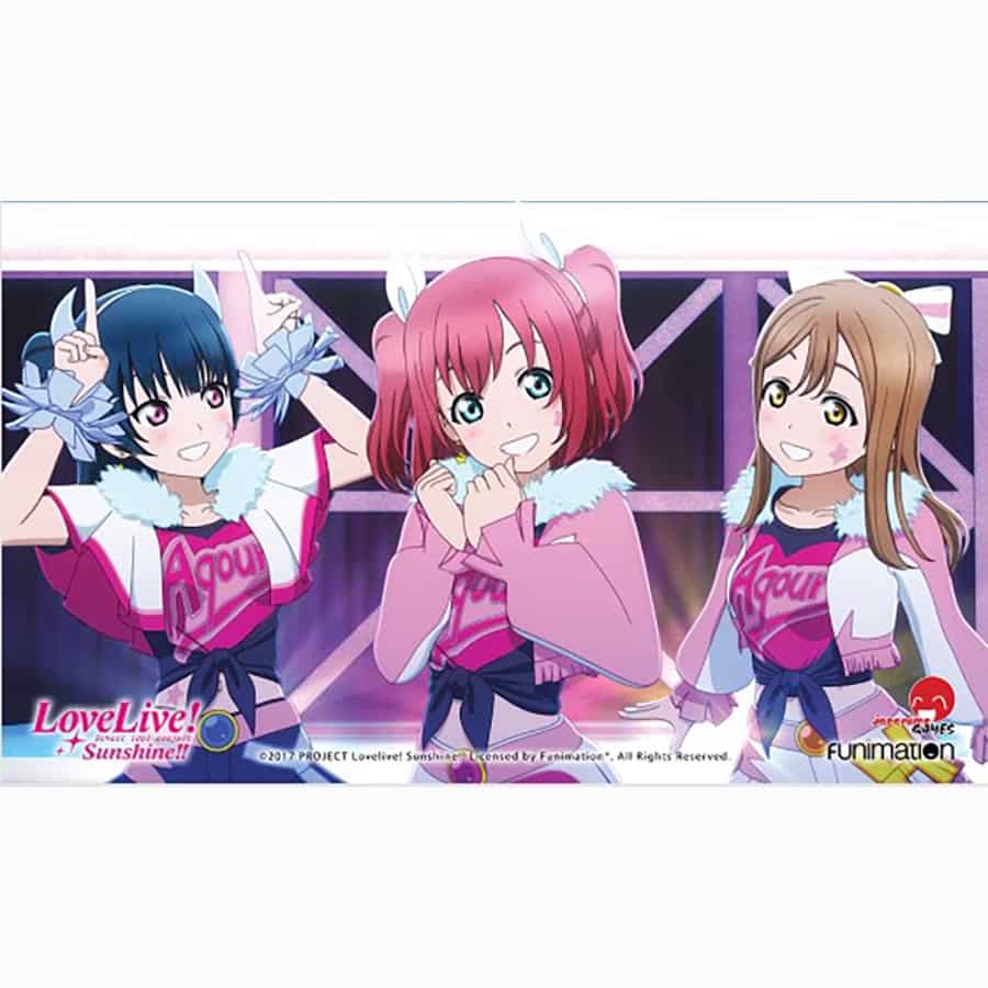 Love Live! Sunshine! Yoshiko Ruby Hanamaru Playmat