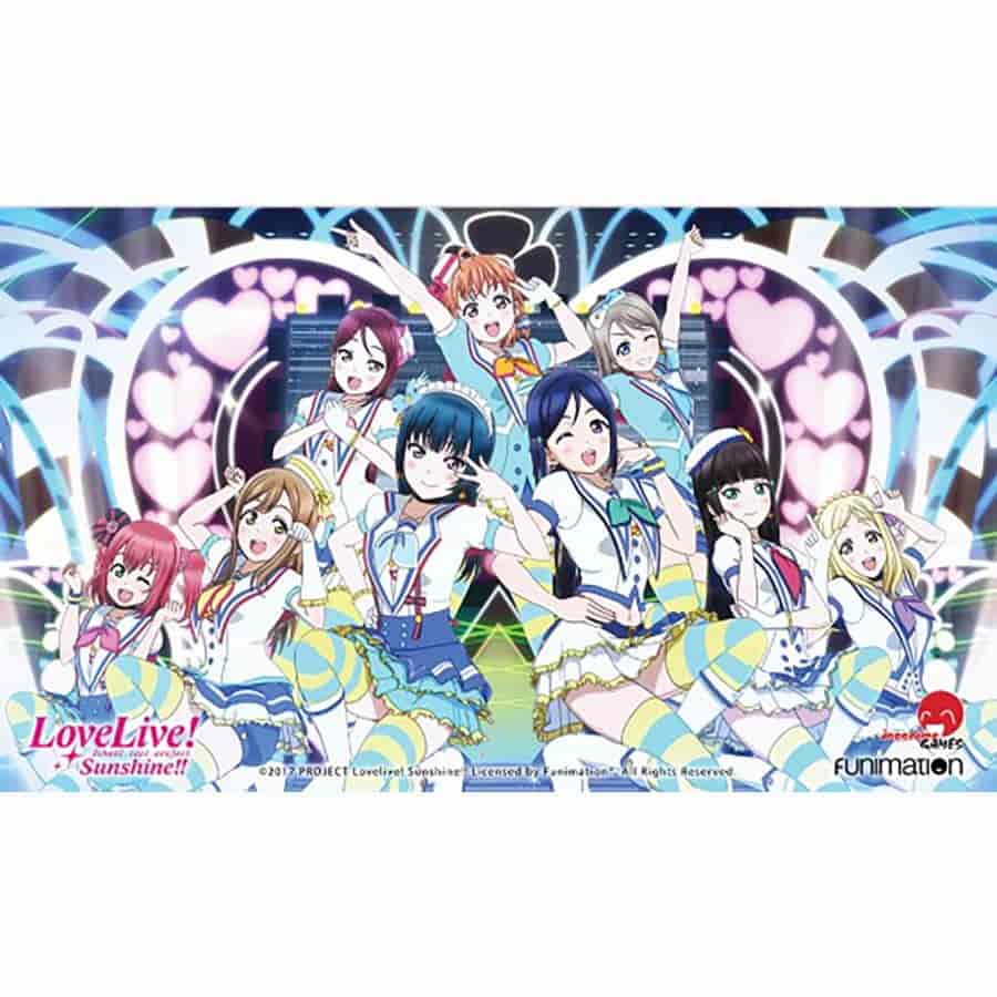 Love Live! Sunshine! Azora Jumping Heart Playmat