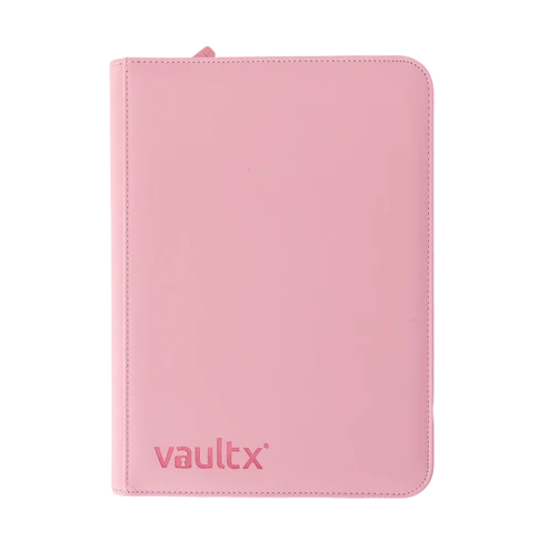 Just Pink 9-Pocket Exo-Tec Zip Binder