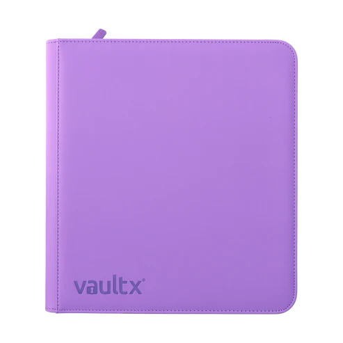 Just Purple 12-Pocket Exo-Tec Zip Binder