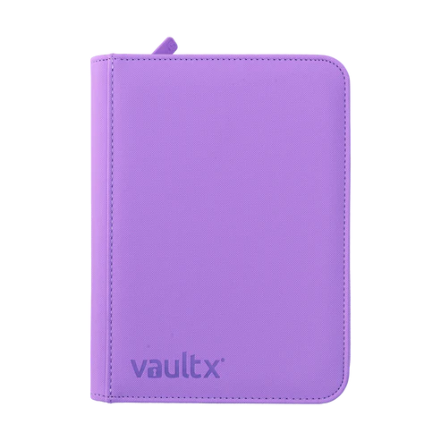 Just Purple 4-Pocket Exo-Tec Zip Binder