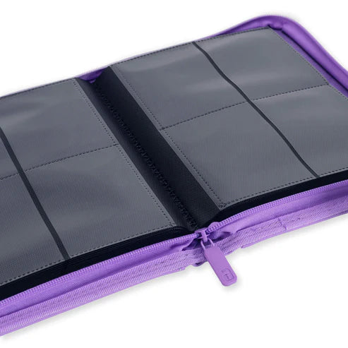 Just Purple 4-Pocket Exo-Tec Zip Binder