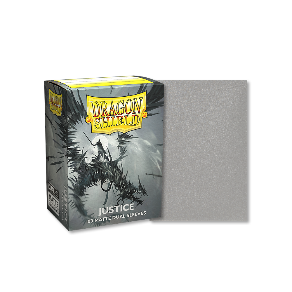 Dragon Shield 100ct Dual Sleeves: Justice Matte