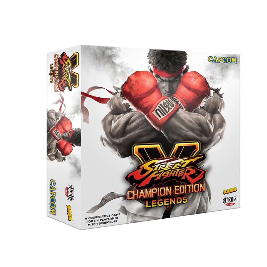 Street Fighter V: Legends Board Game - Champion Edition