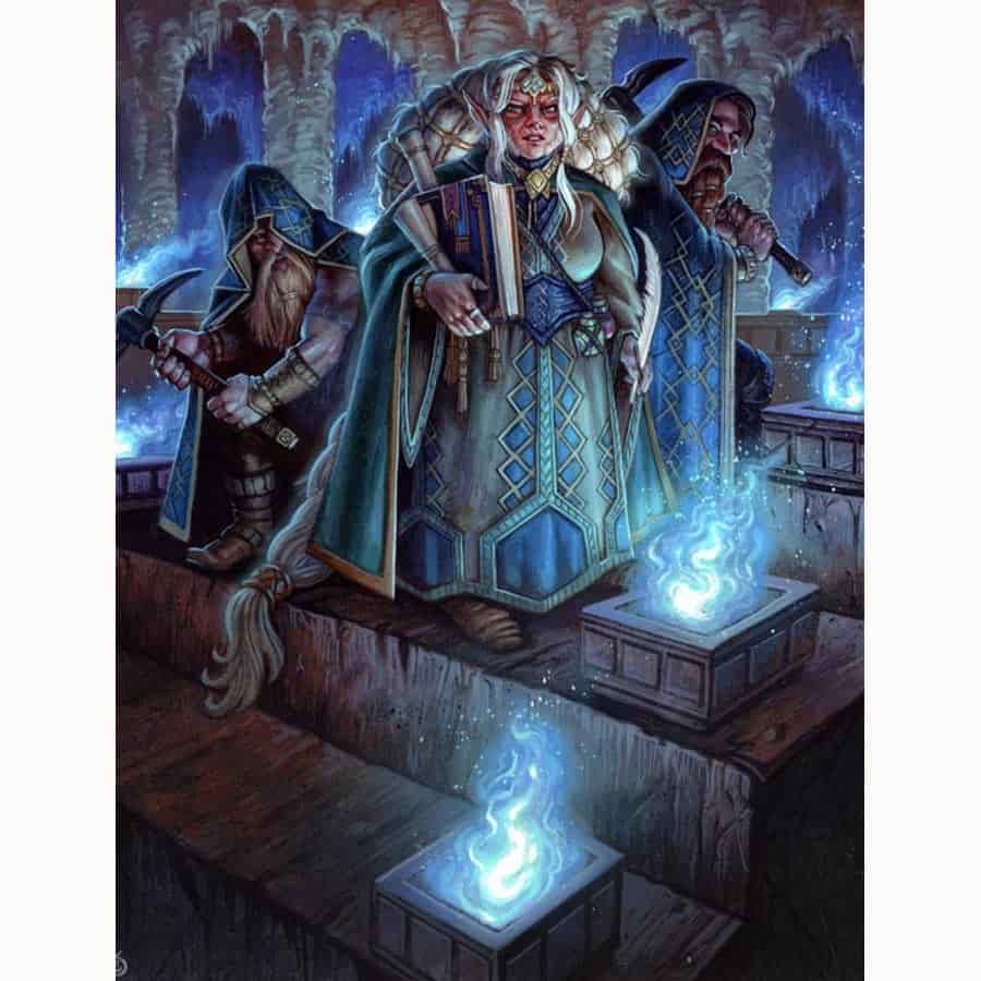Warlord: Saga of the Storm - Into the Accordlands: Dwarven Forges 100ct Sleeves (Pre-Order Expected Release: September 2025)