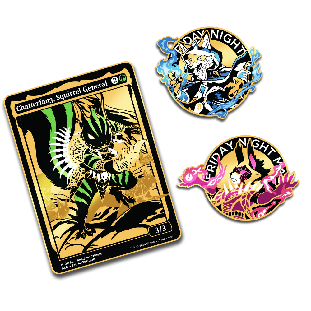 Pinfinity: Bloomburrow: AR-Enhanced Friday Night Magic Pins: Liliana