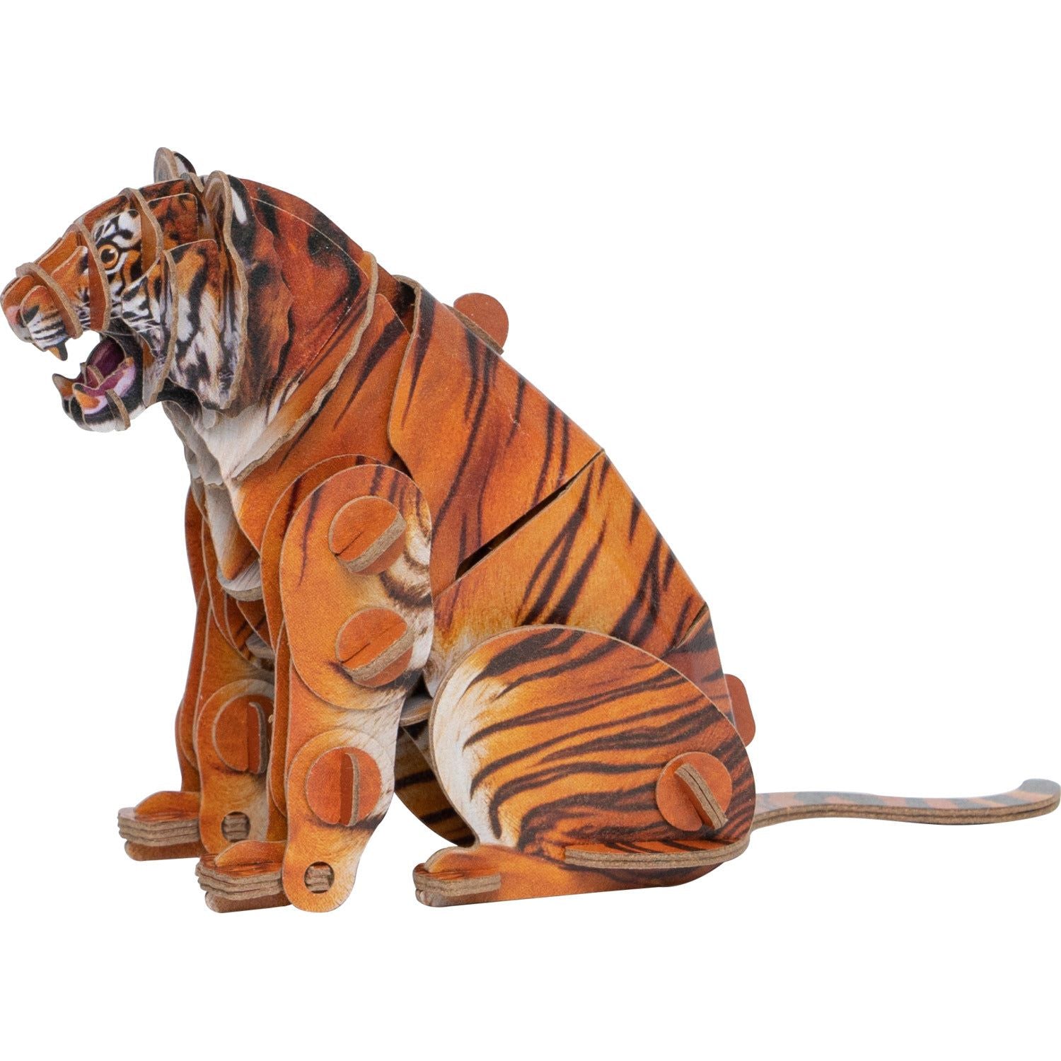 Voices of Nature: Siberian Tiger 3D Paper Puzzle