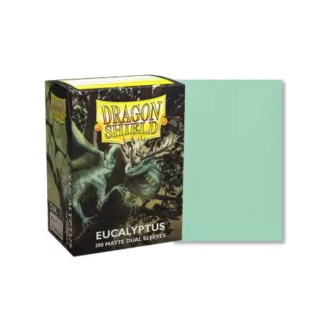 Dragon Shield 100ct Dual Sleeves: Eucalyptus Matte