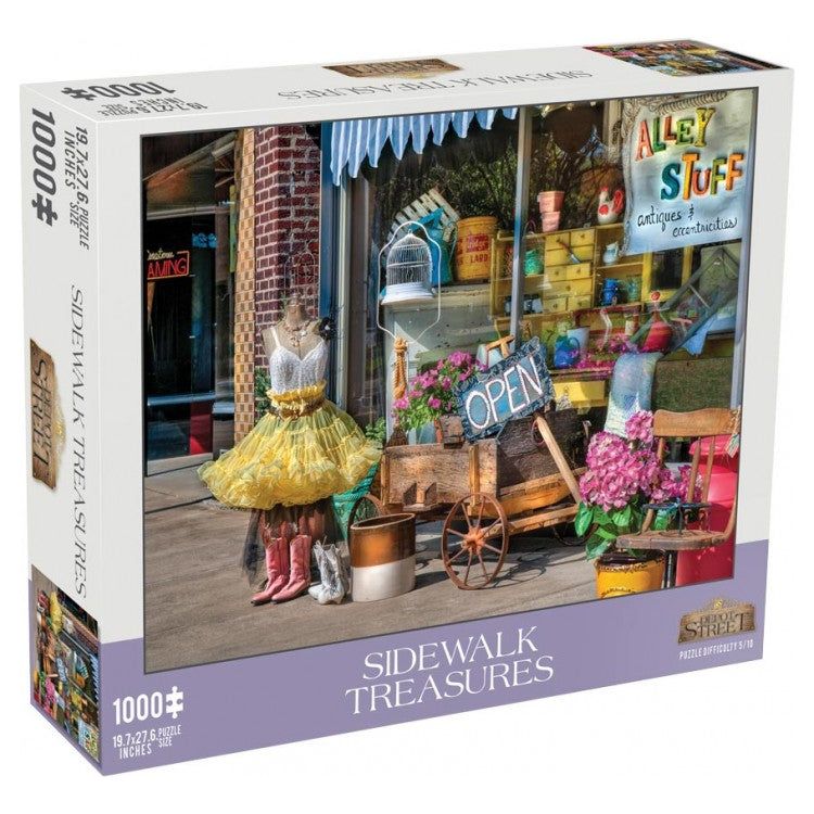 Puzzle: Sidewalk Treasures 1000pc