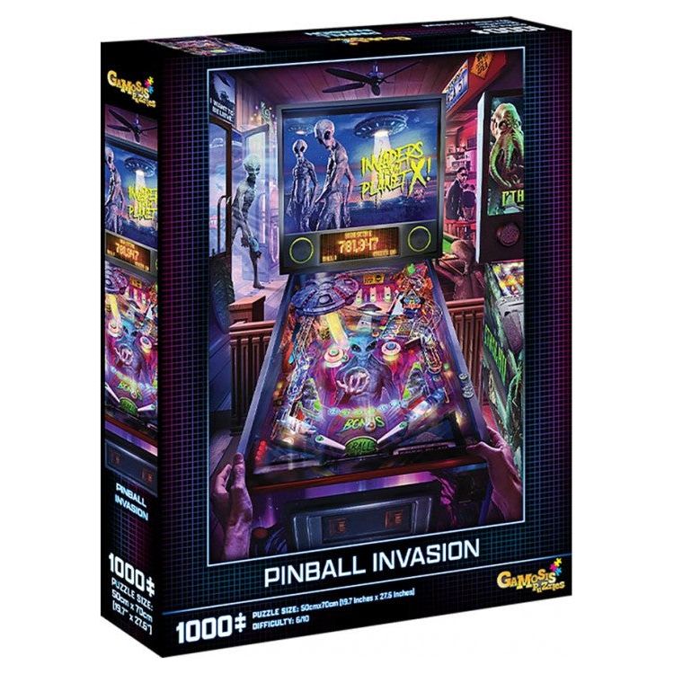 Puzzle: Pinball Invasion 1000pc