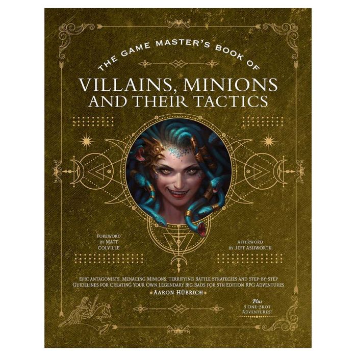 Dungeons & Dragons 5E: Game Master's Book of Villains, Minions and Their Tactics