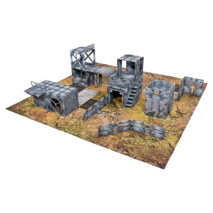 Halo: Flashpoint - Deluxe Buildable 3D Terrain Set