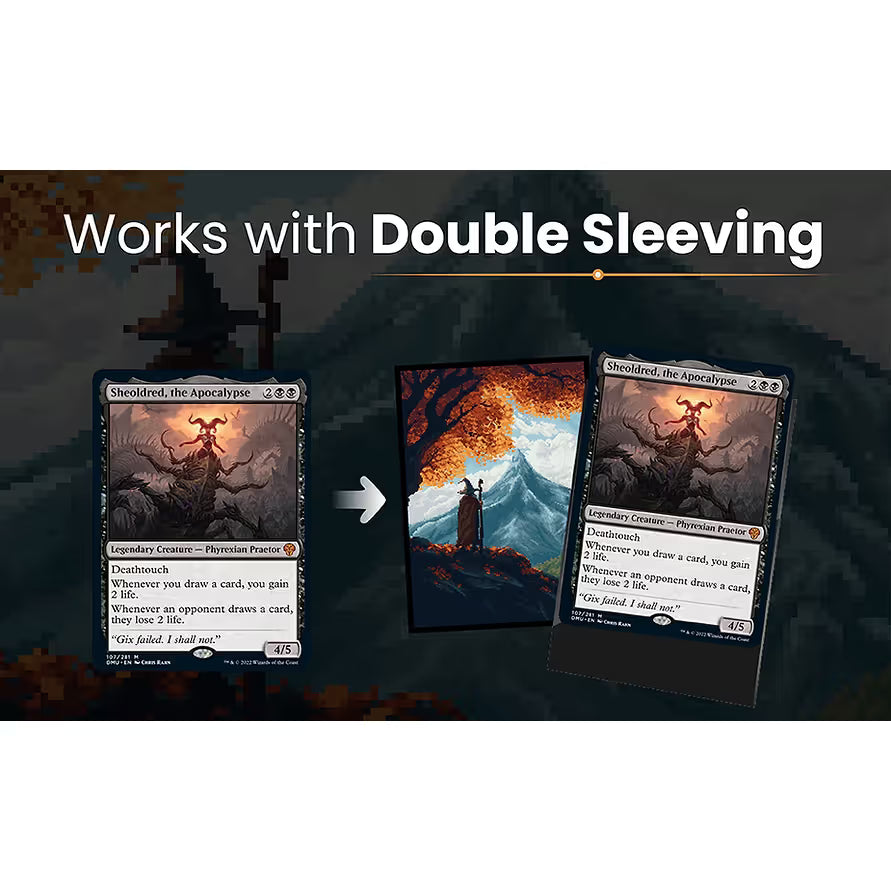 Realm Guard: Pixel Art Sleeves - Middle Earth