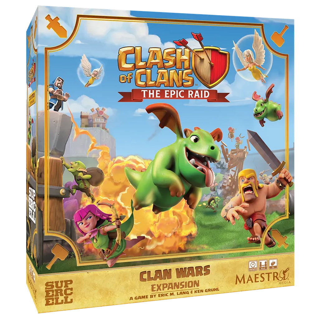 Clash of Clans: The Epic Raid: Clan Wars Expansion