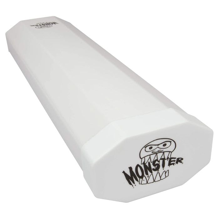 Monster Prism Dual Playmat Tube: Opaque White with White Cap
