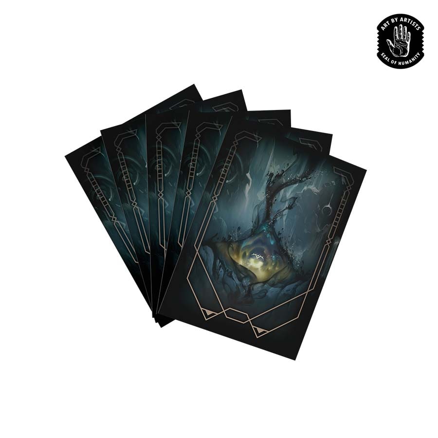 Orange Nebula: Curator Masterwork Sleeves 100ct