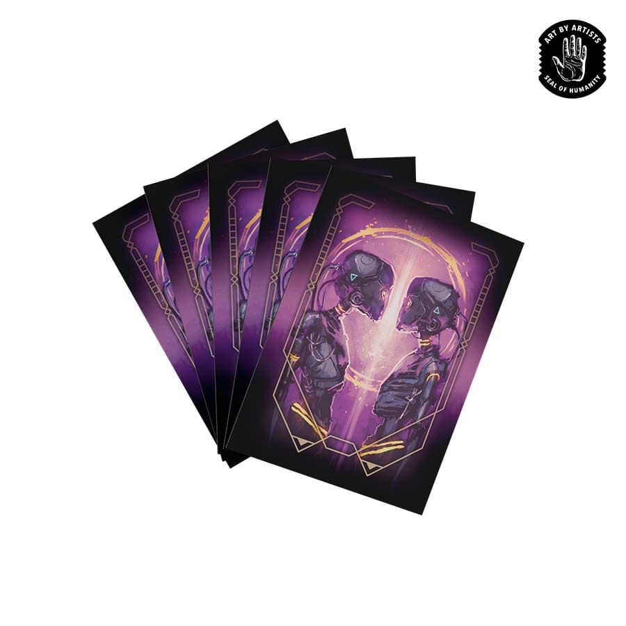 Orange Nebula: Curator Masterwork Sleeves 100ct