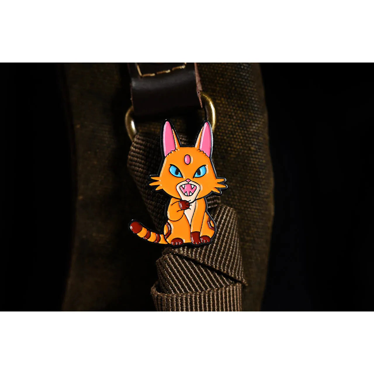 The Isle of Cats Fiesty Mhoxxite Enamel Pin