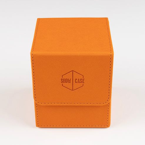 Orange Showcase 100+ Deck Box