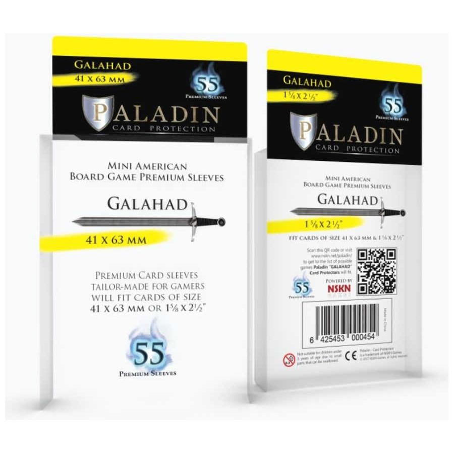 Paladin Sleeves 55ct: Galahad 41x63 mm