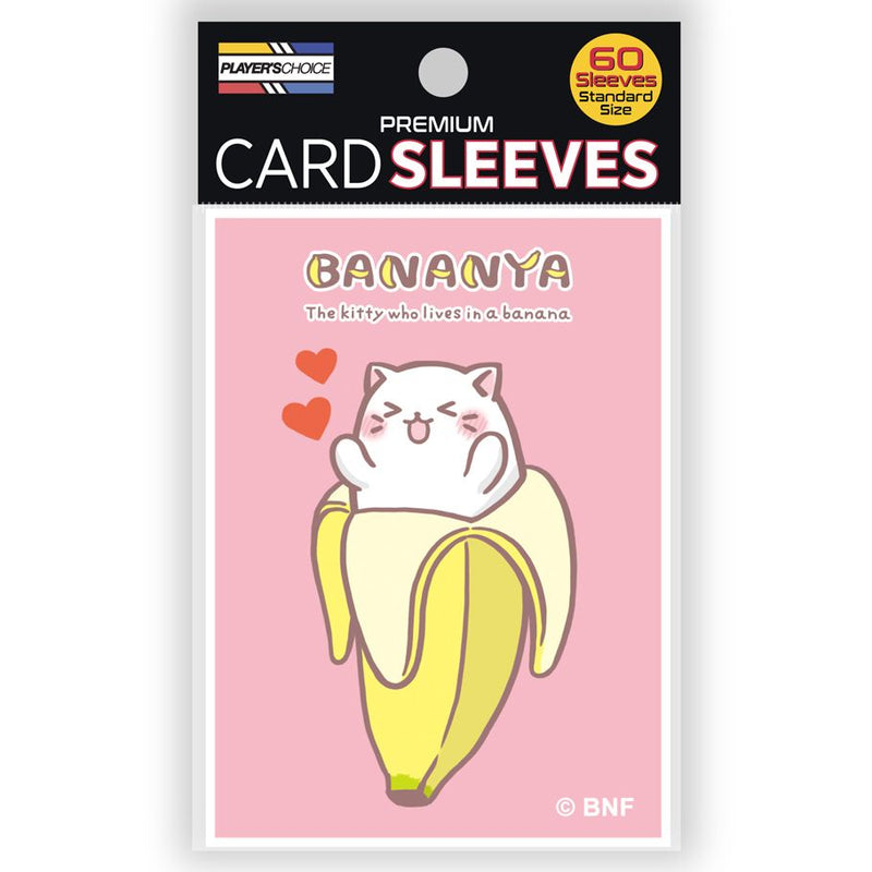 Bananya Sleeves: Lovely Bananya (pink) 60ct