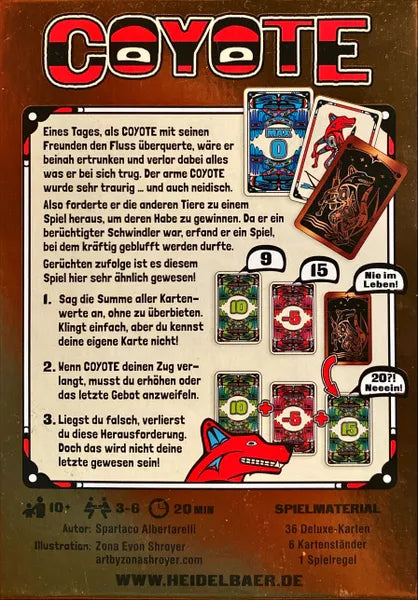 Coyote - Bluffing Card Game