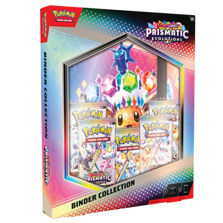 Pokemon: Prismatic Evolutions Binder Collection (Pre-Order) (Expected 01/17/25)