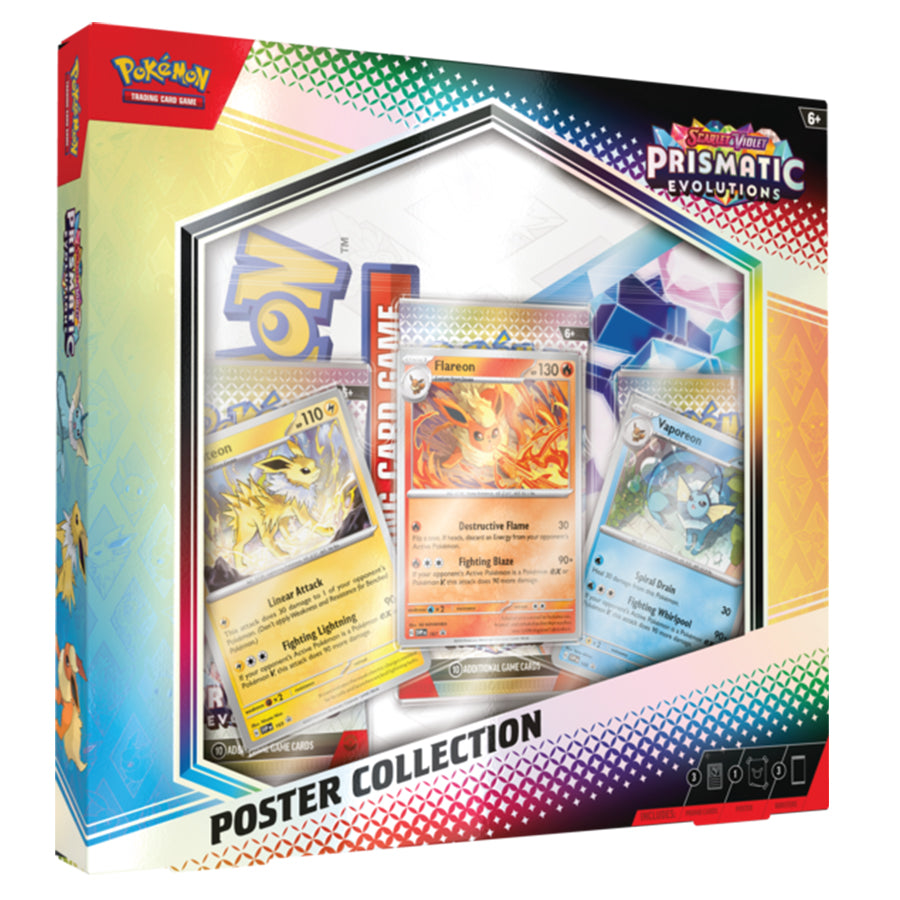 Pokémon: Prismatic Evolution: Poster Collection (Pre-Order) (Expected 01/17/25)