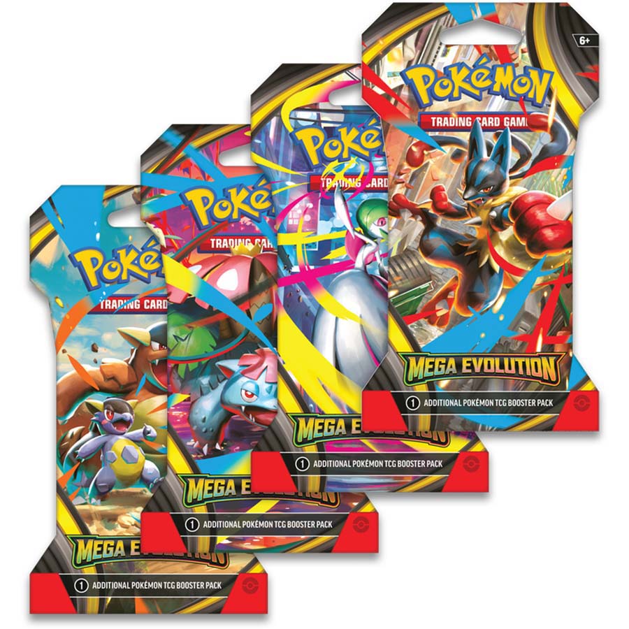 Pokemon TCG: Mega Evolution Sleeved Booster Blister [Various Styles]