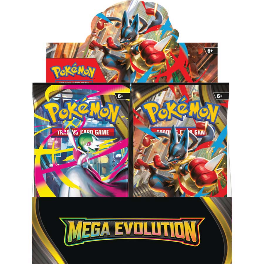 Pokemon TCG: Scarlet & Violet: Mega Evolution Booster Box (Preorder Expected Release: 09/26/2025)