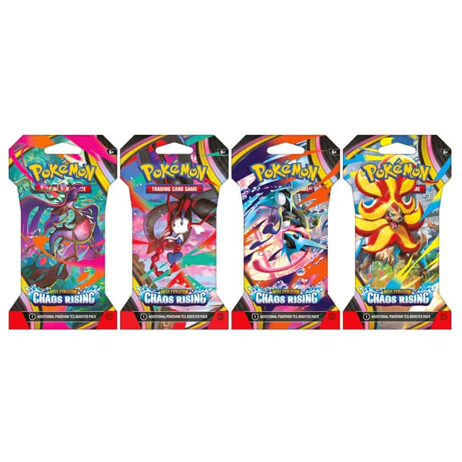 Pokémon TCG: Mega Evolution: Chaos Rising: Sleeved Booster