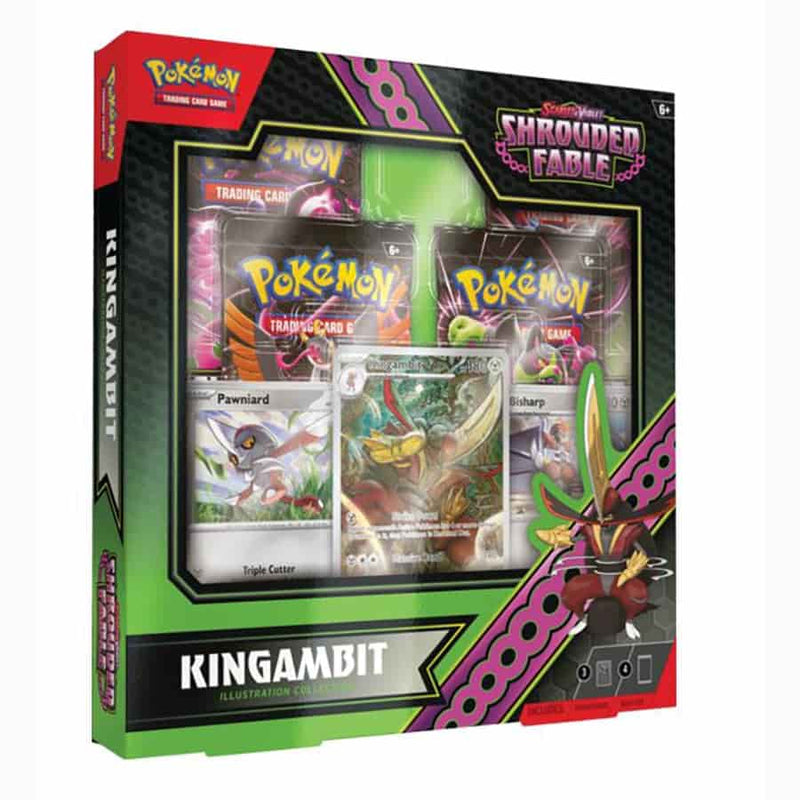 Pokemon: Scarlet And Violet Shrouded Fable: Kingambit Illustration Collection (Pre-Order) (Release 8/2/24)