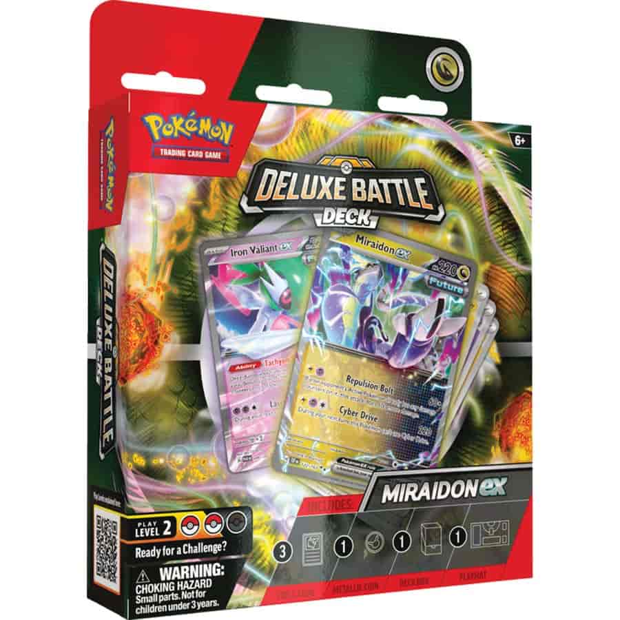 Pokemon TCG: Miraidon Ex Deluxe Battle Deck