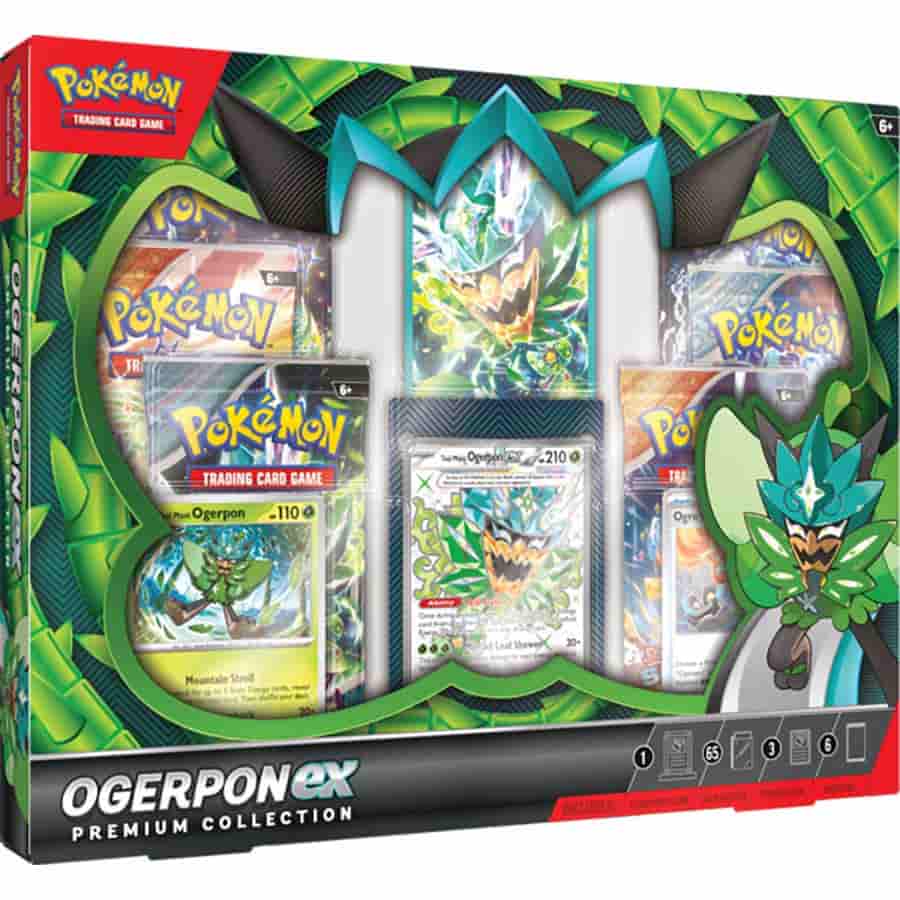 Pokemon: Ogerpon Ex Premium Collection (Pre-Order) (Expected 11/15/24)