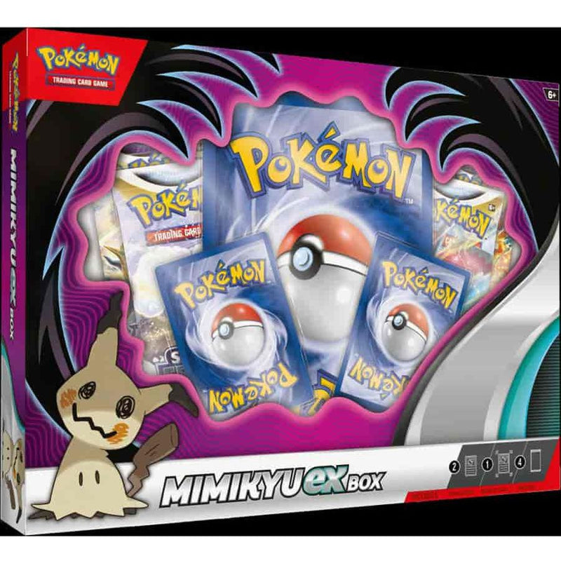 Pokemon: Mimikyu Ex Box CASE (6 Boxes)