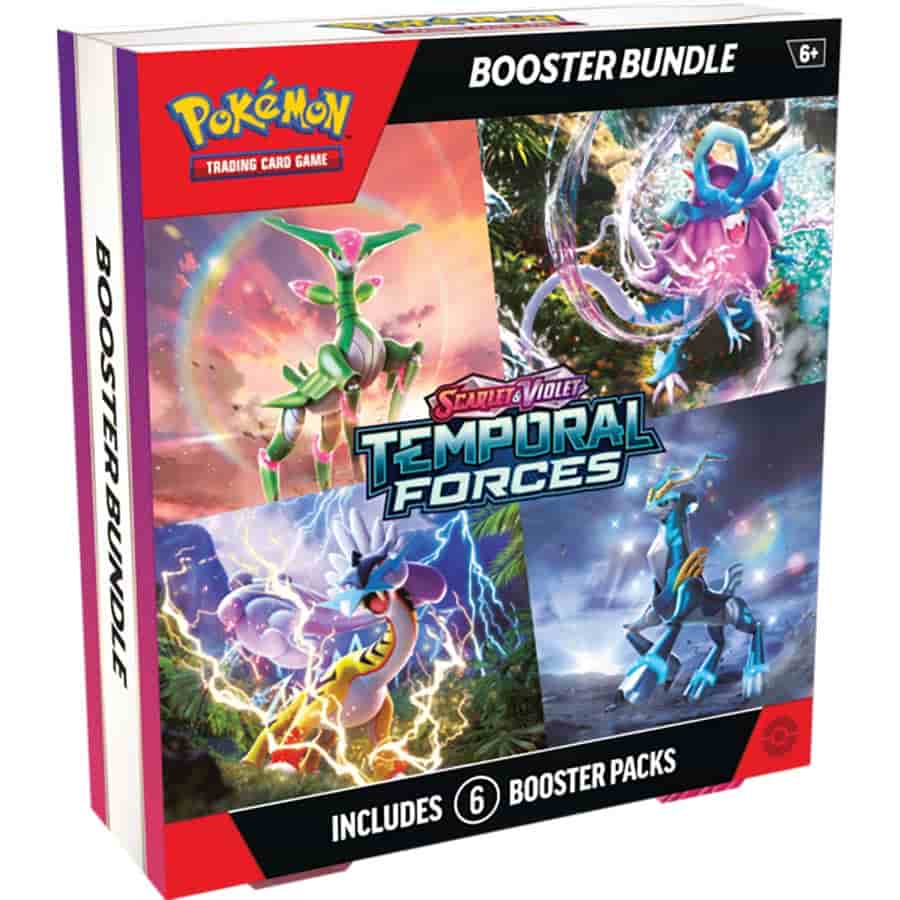 Pokemon: Scarlet and Violet - Temporal Forces Booster Bundle