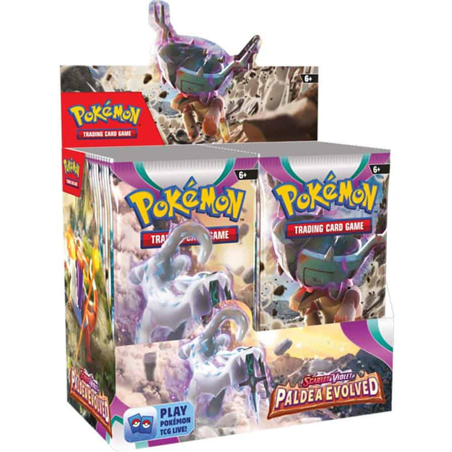 Pokemon: Scarlet and Violet: Paldea Evolved - Booster Box Case of 6 boxes