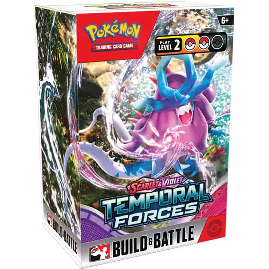 Pokemon: Scarlet and Violet - Temporal Forces Build and Battle