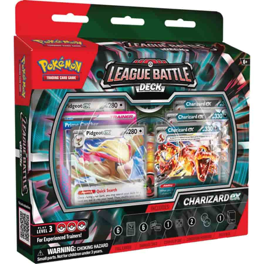 Pokemon: Charizard Ex League Battle Deck (Pre-Order) (Expected 11/15/24)