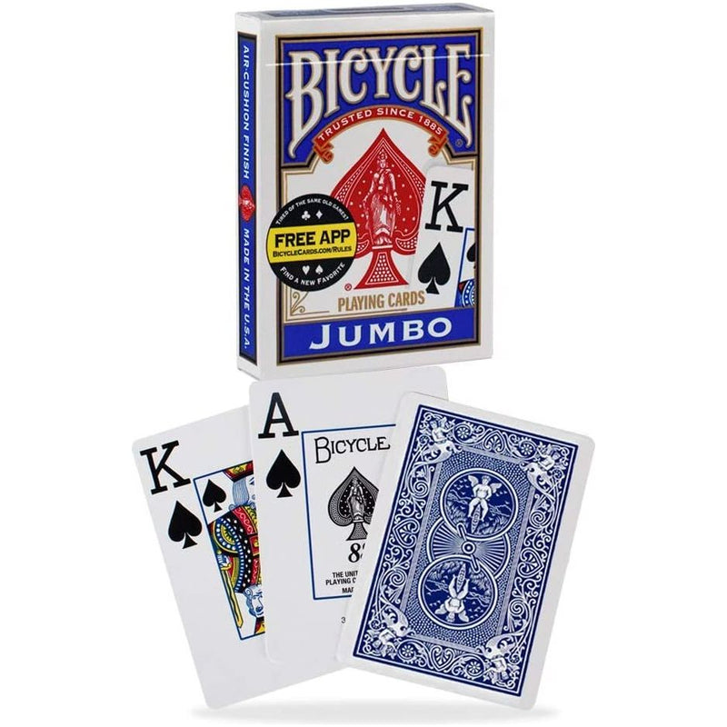 Blue Jumbo Index Playing Cards (Pre-Order)