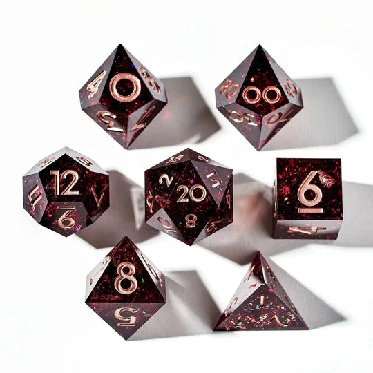 Poisoned Chalice 7-Piece Polyhedral Dice Set (Pre-Order)