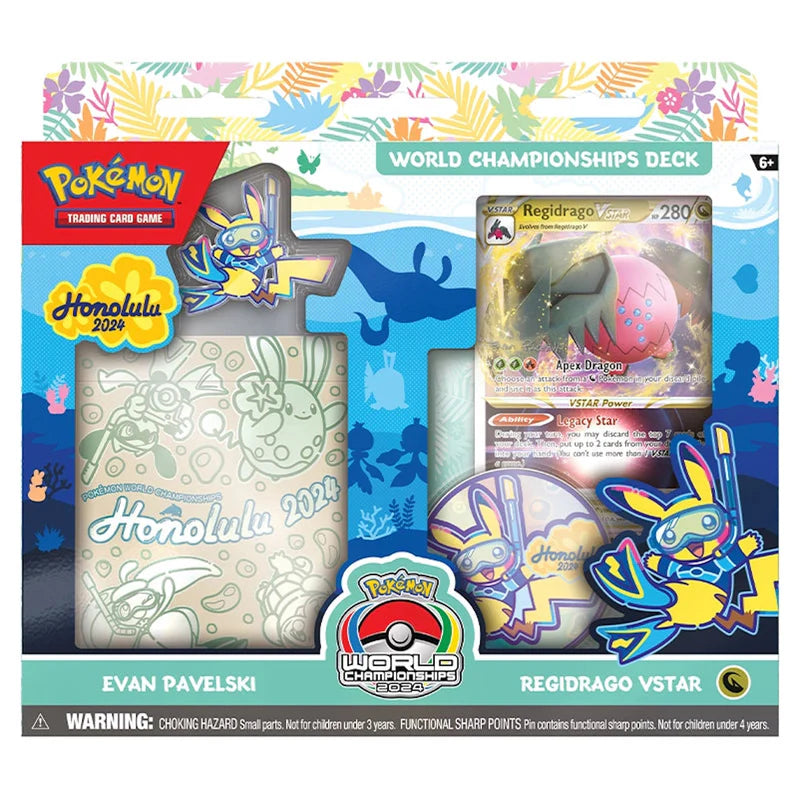 Pokemon TCG: Honolulu 2024 World Championship Deck - Evan Pavelski / Regidrago Vstar